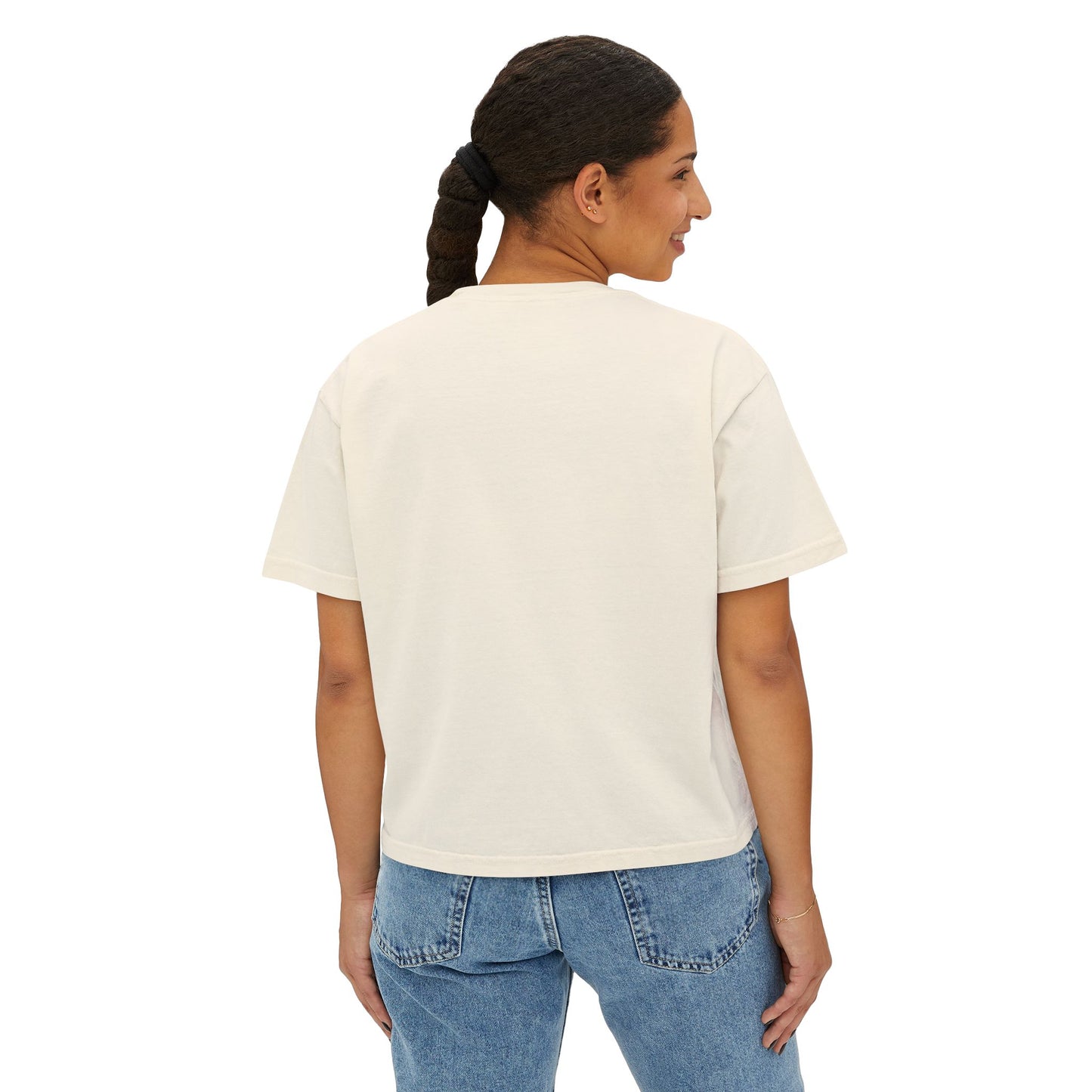 Slay Demons Boxy Tee | Women's Graphic Shirt, Casual Style, Trendy Top, Gifts for Her, Summer Fashion