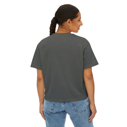 Slay Demons Boxy Tee | Women's Graphic Shirt, Casual Style, Trendy Top, Gifts for Her, Summer Fashion